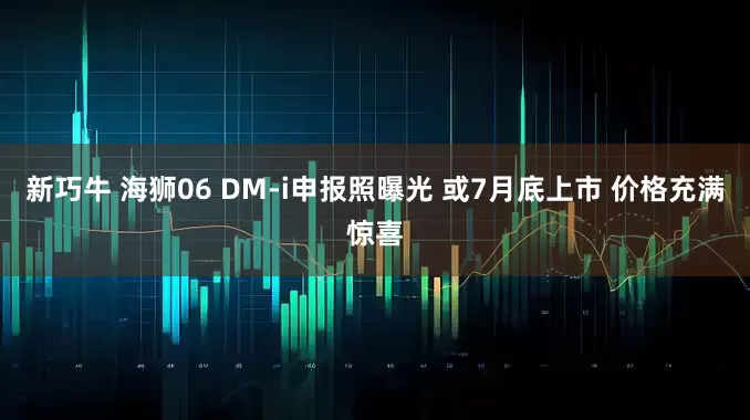 新巧牛 海狮06 DM-i申报照曝光 或7月底上市 价格充满惊喜