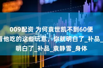 009配资 为何袁世凯不到60便去世了？看看他吃的这些玩意，你就明白了_补品_袁静雪_身体